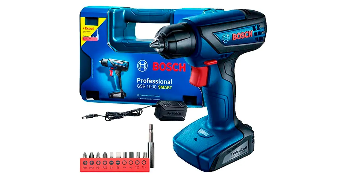 bosch gsr 1000 smart é boa