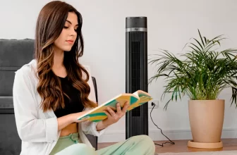 WAP Ventilador de Torre AIR SILENCE com 4 Ní­veis de Velocidade, Time de até 15 Horas e Desligamento Automático