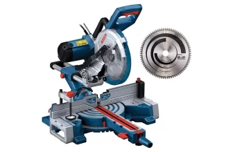 serra meia esquadria telescópica bosch gcm 254 d