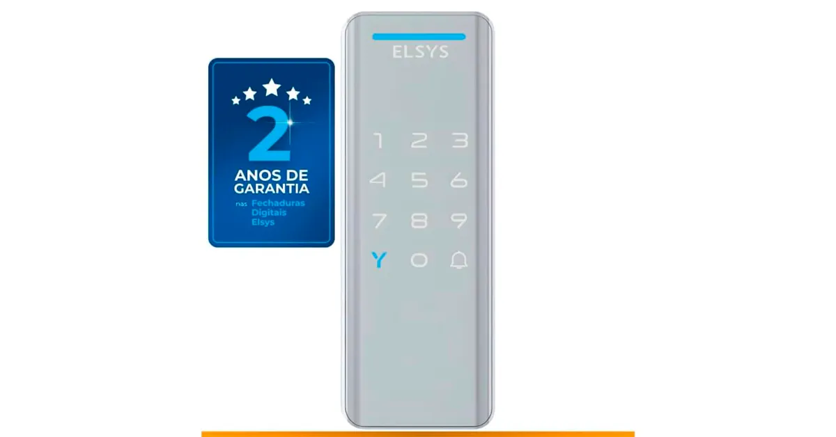 Fechadura digital Elsys POP é boa? Veja funções e como instalar