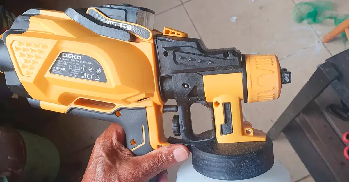 Pistola de Pintura Pulverizadora DEKO é boa? Leia nossa experiência sincera