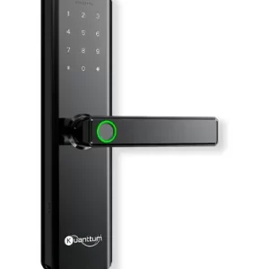 Fechadura Eletronica Digital Biométrica Smart Inteligente Kuanttum Kappa