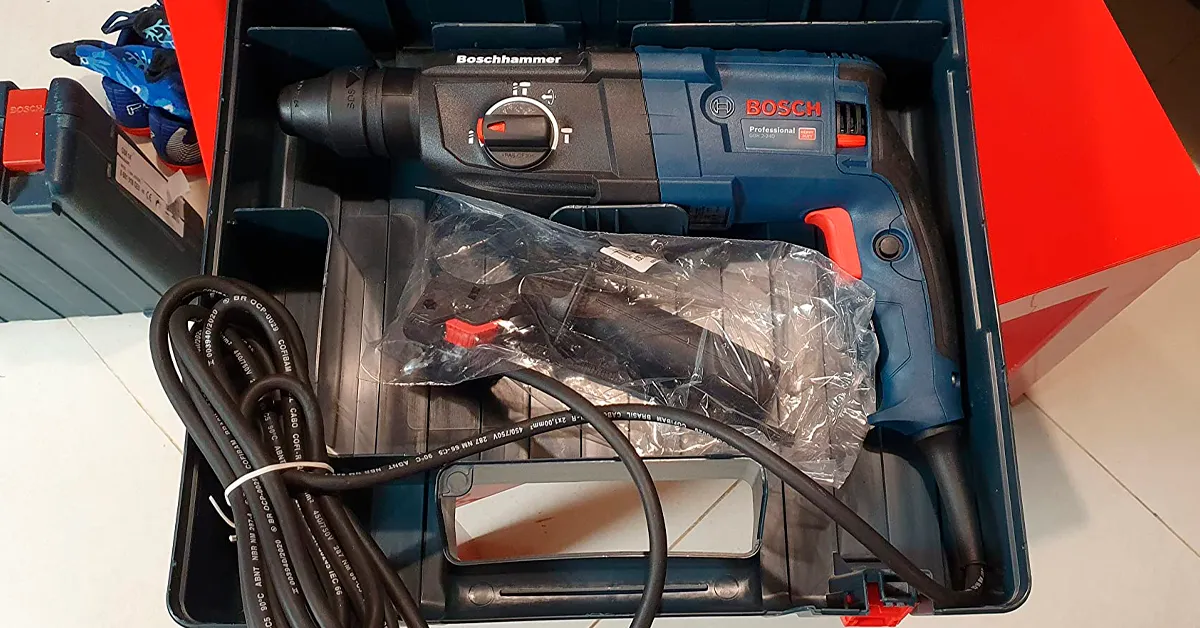 Martelete Bosch GBH 2 24D é boa? Confira nossa experiência com reformas