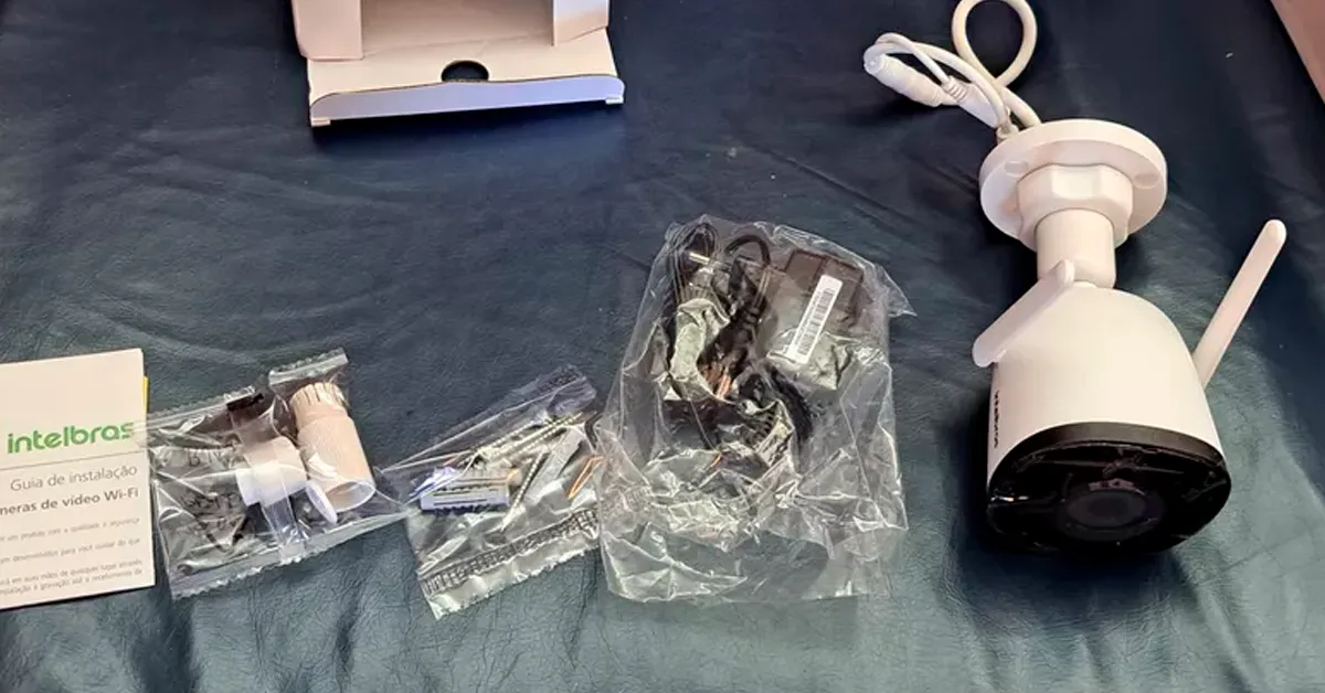 Câmera de Segurança Wi-Fi Full HD 1080p