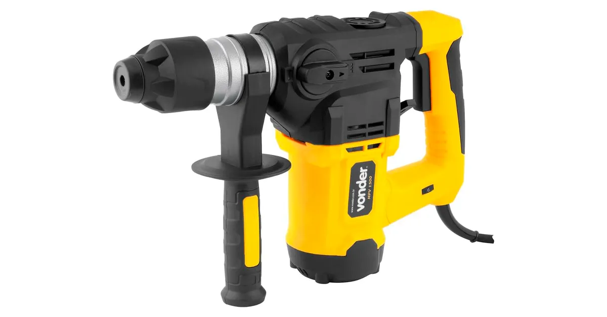 Martelete Perfurador Vonder é bom? Experiência com o modelo 1500W
