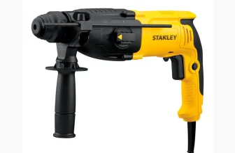 Martelete Stanley 800w é bom? Teste completo do SHR263K em diferentes superfícies