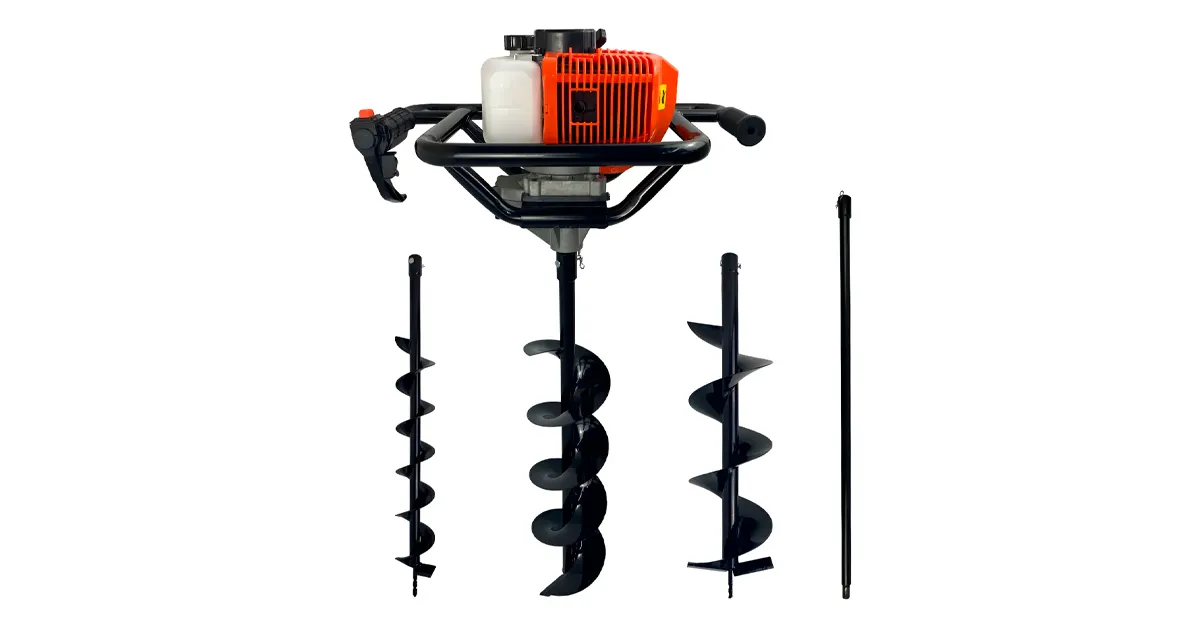 Perfurador solo trado gasolina 52cc