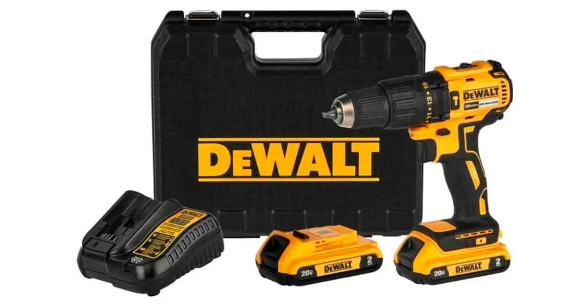 Furadeira dewalt 20v