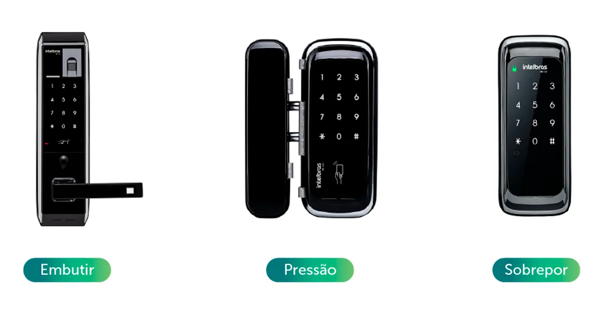 fechadura Intelbras