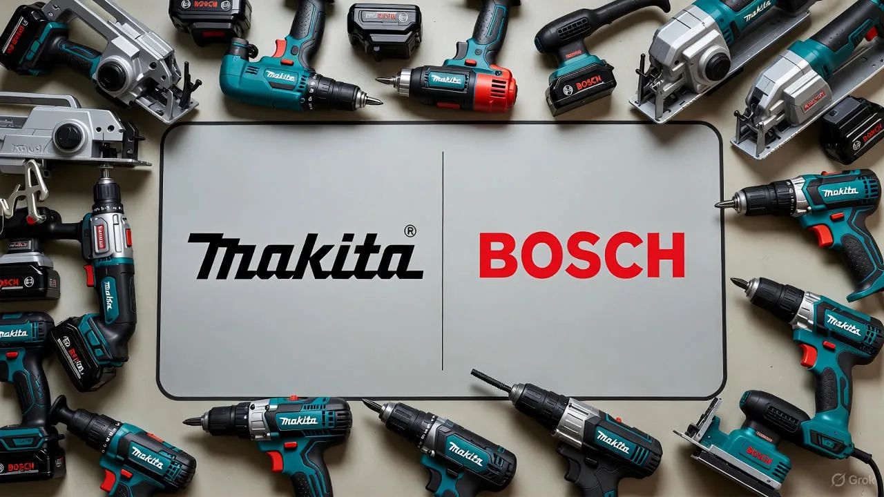 Quem é melhor, Makita ou Bosch