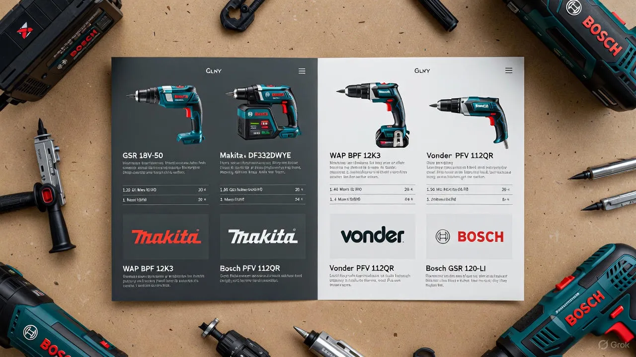 Melhorares parafusadeira custo beneficio
