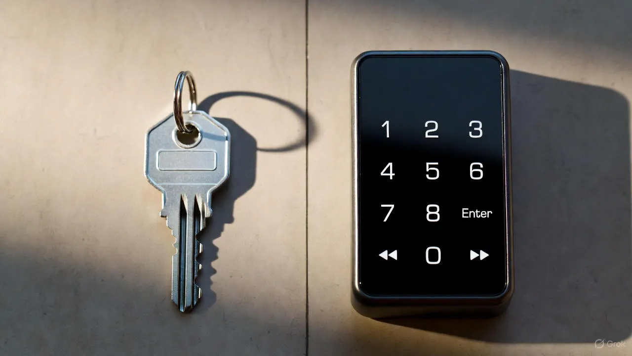 chave tetra ou fechadura digital