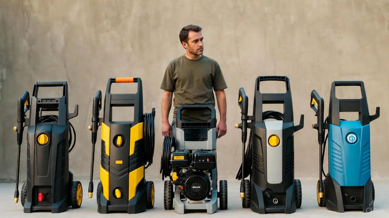 comprar uma lavadora de alta pressão