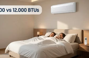Ar-condicionado 9.000 vs 12.000 BTUs para quarto