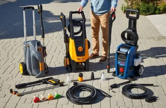 Como escolher lavadora de alta pressão: pressão, vazão e bicos para calçada, carro e telhado