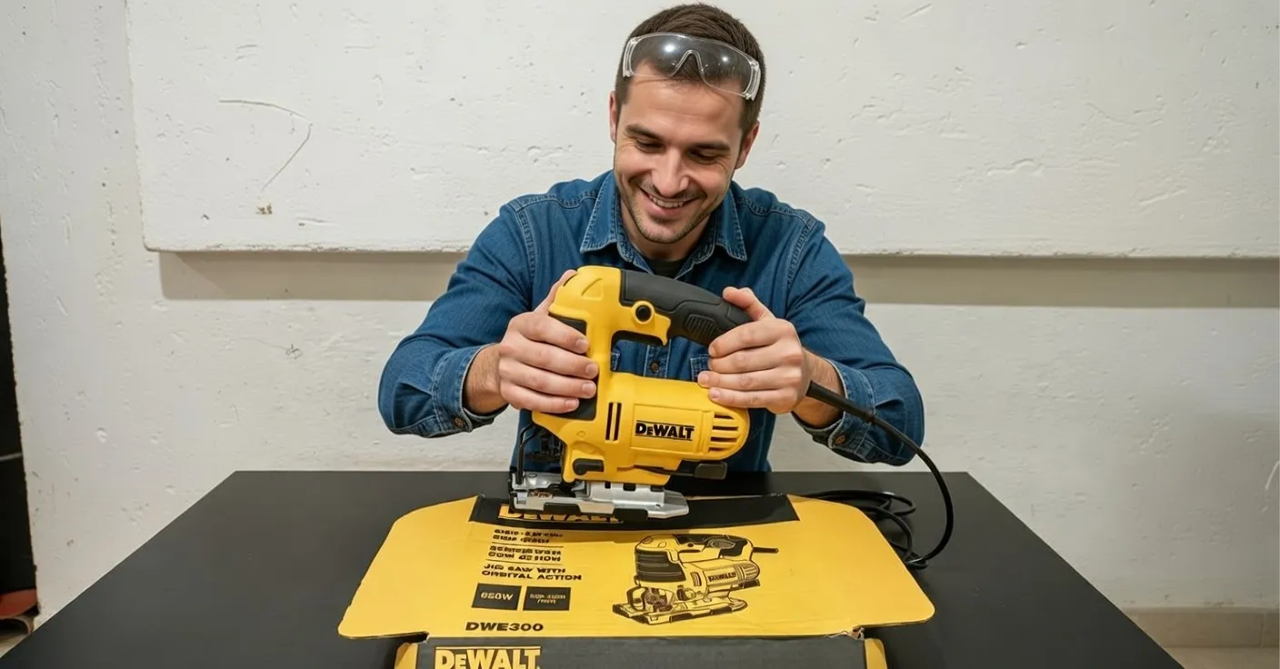 Serra tico tico DeWalt DWE300 é boa? Vale a pena? Review