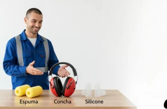 Protetor auricular: espuma x concha ou silicone