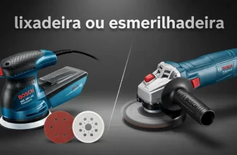 lixadeira ou esmerilhadeira qual a melhor