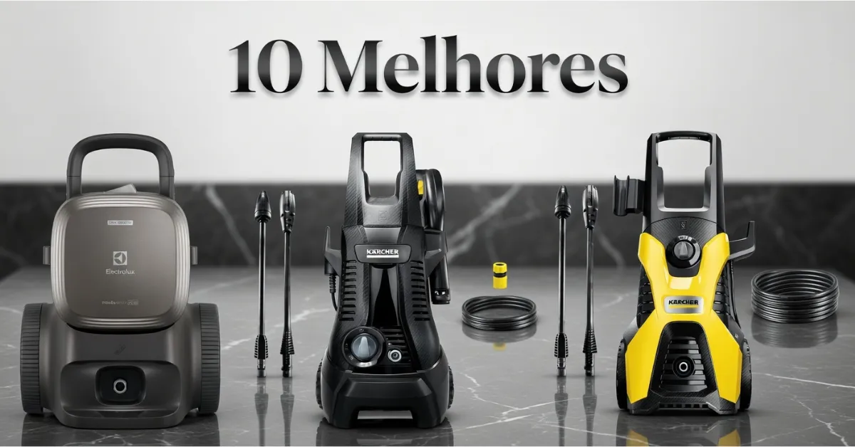 Melhores lavadoras de alta pressão qual escolher