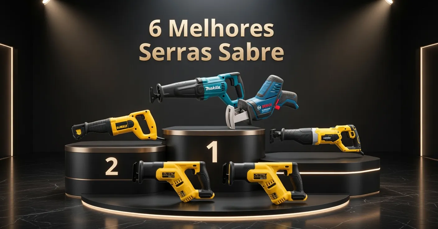 Melhores serras sabre : cortes em madeira, metal e demolição leve