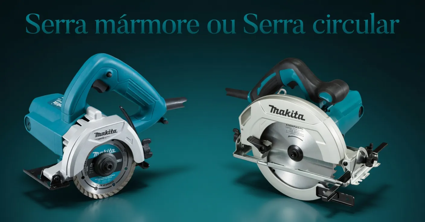 Serra mármore ou serra circular, Qual a diferença