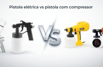 Pistola elétrica vs pistola com compressor : qual a diferença