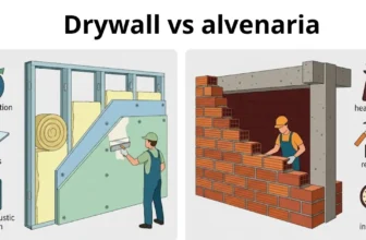 Drywall vs alvenaria qual a melhor