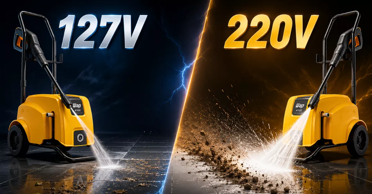 Qual a diferença da WAP 4100 127V para 220V?