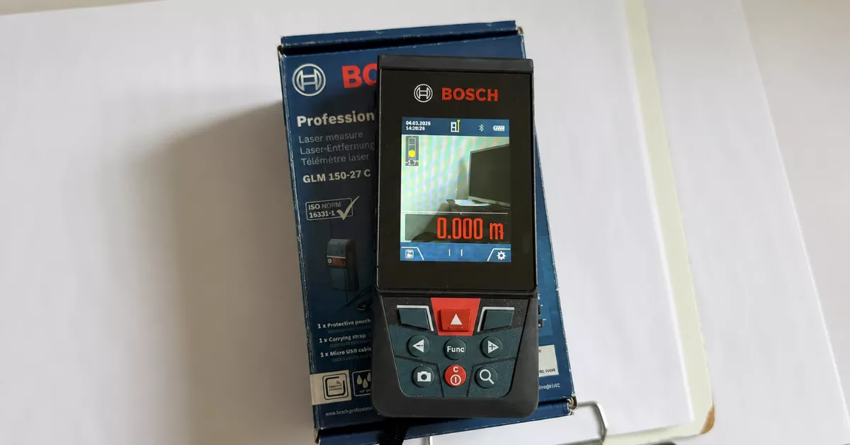 Trena laser Bosch GLM 150-27 C
