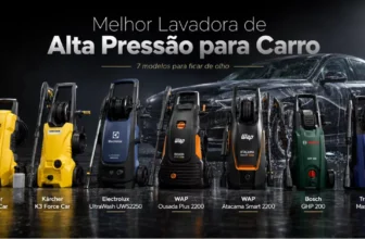 Melhores lavadoras de alta pressão para carro