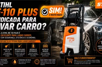 lavadora Stihl RE 110 Plus é boa? Vale a pena