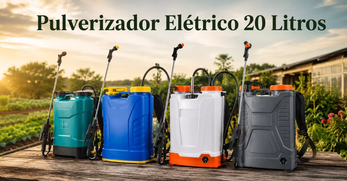 melhores pulverizadores elétrico 20 litros