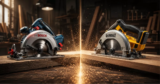 Serra circular Bosch vs DeWalt: qual faz cortes mais precisos na bancada?